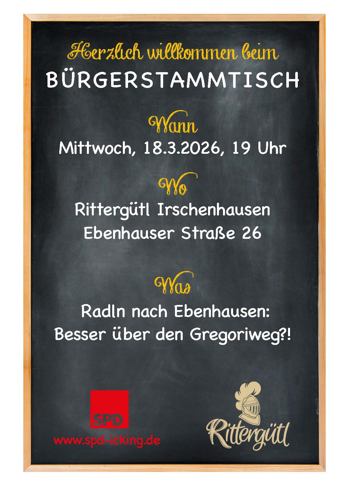 Bürgerstammtisch 18.3.2026